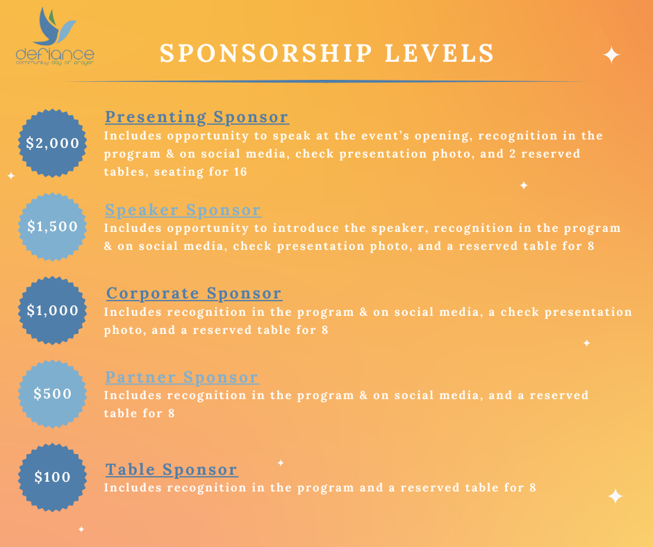 sponsors