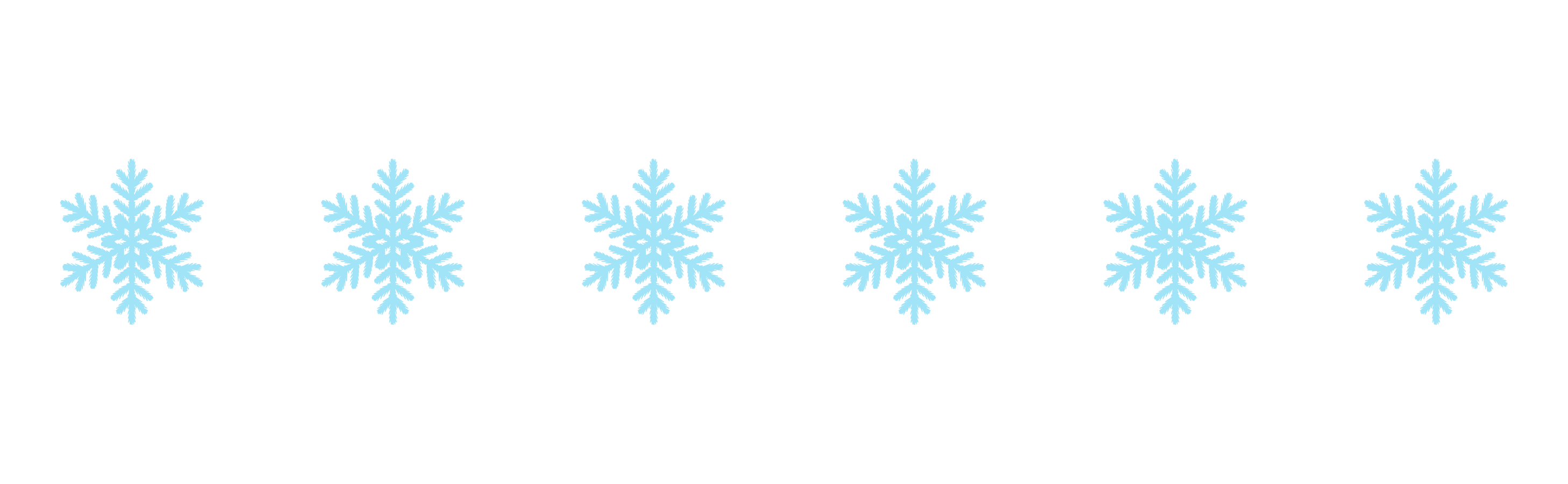 snowflake divider