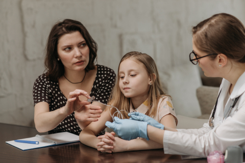 Mother, Daughter and Doctor